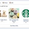 Facebook Gifts Allows Users Send Real Life Presents To One Another