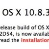 Apple’s Rolls Out  OS X 10.8.3 Beta To Developers