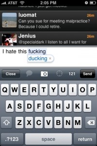 ducking