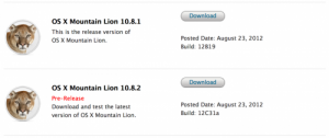 Apple releases Mountain Lion 10.8.2 build to devs, focuses on Facebook, iMessage and more