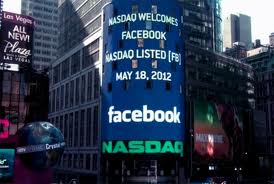 Facebook shares close at record low