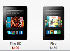  New Kindle Fire vs Kindle Fire HD vs Nexus 7