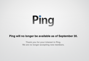 Ping Is Dead As Of 9/30. iTunes Gets Social With Facebook, Twitter, Artist Photo Sharing Instead