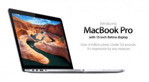 Apple Announces13-inch MacBook Pro with Retina Display