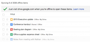 Google Launches Auto Sync and Offline Files for Google Docs, Sheets, and Slides On Google Drive