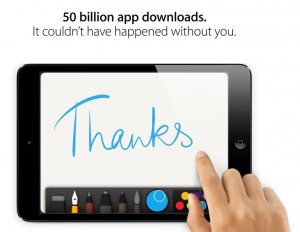 Apple App Store Crosses 50 Billion Downloads
