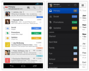 Google Shows Off New Gmail Interface for Web and Android and iOS Apps