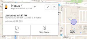 Locate Misplaced And Lost Android Phones Using Android Device Manager